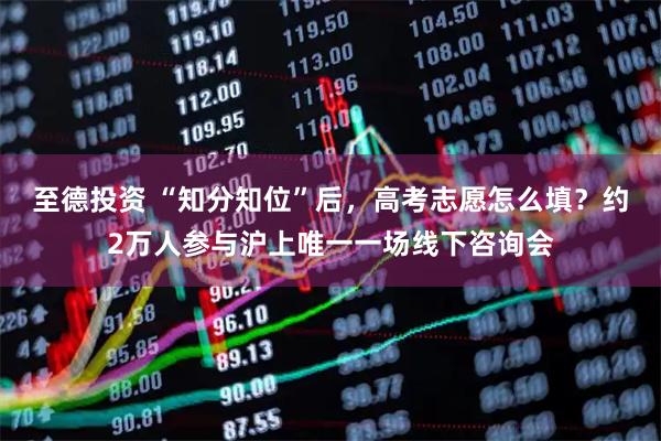至德投资 “知分知位”后，高考志愿怎么填？约2万人参与沪上唯一一场线下咨询会