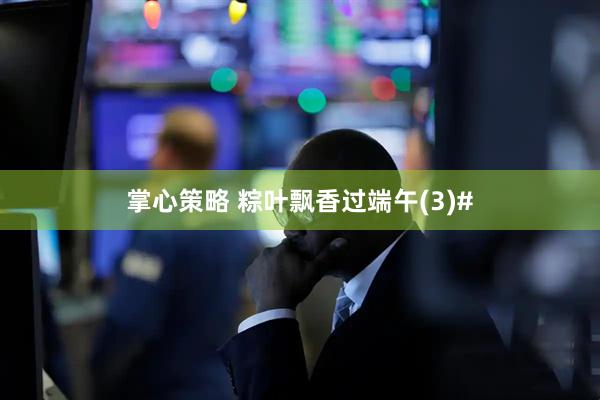 掌心策略 粽叶飘香过端午(3)#